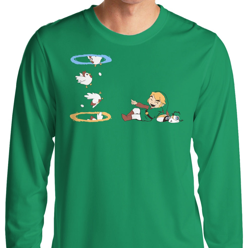 Thinking With Chickens - Adult & Kids T-Shirts, Sweatshirts & Hoodies apparel design preview 1