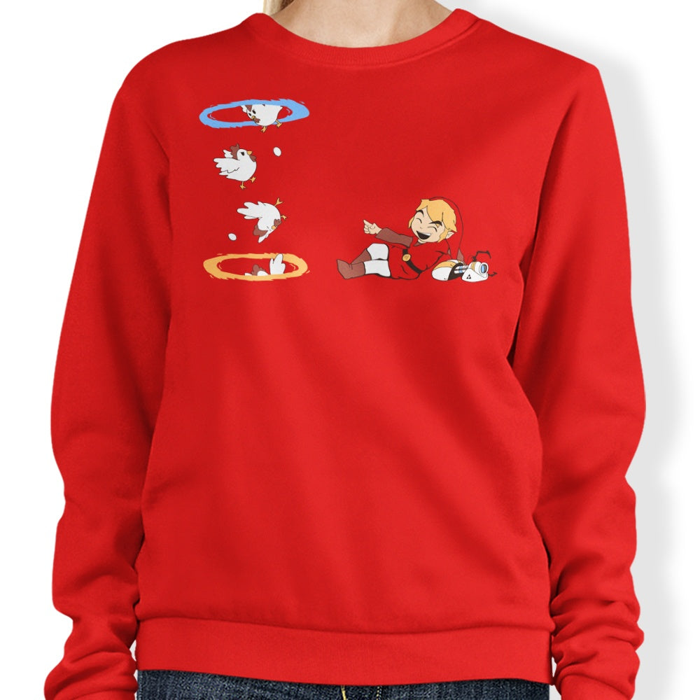 Thinking With Chickens - Adult & Kids T-Shirts, Sweatshirts & Hoodies apparel design preview 1