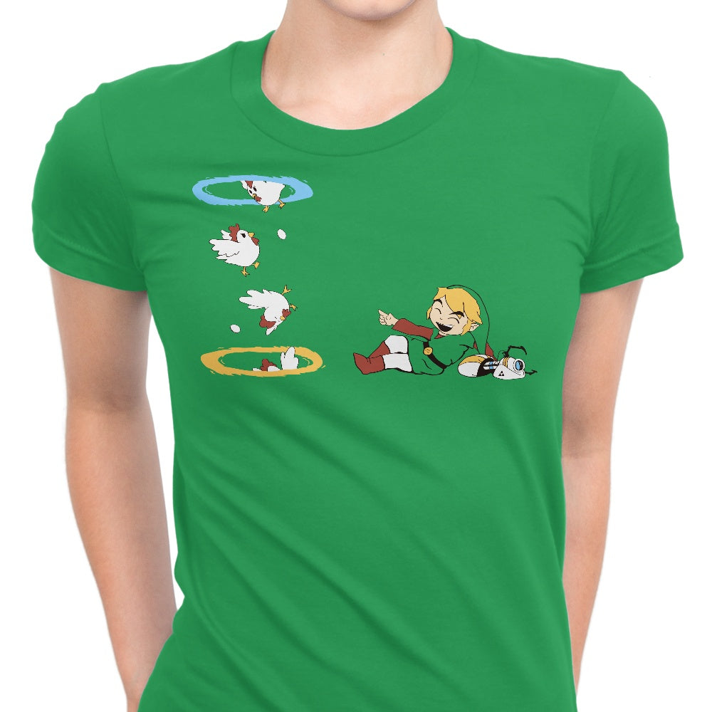 Thinking With Chickens Women's Apparel - Adult & Kids T-Shirts, Sweatshirts & Hoodies apparel design preview 1