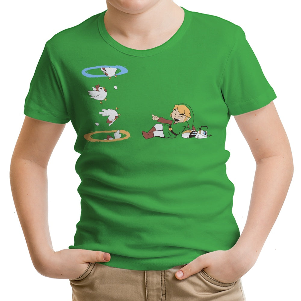 Thinking With Chickens Youth Apparel - Adult & Kids T-Shirts, Sweatshirts & Hoodies apparel design preview 1