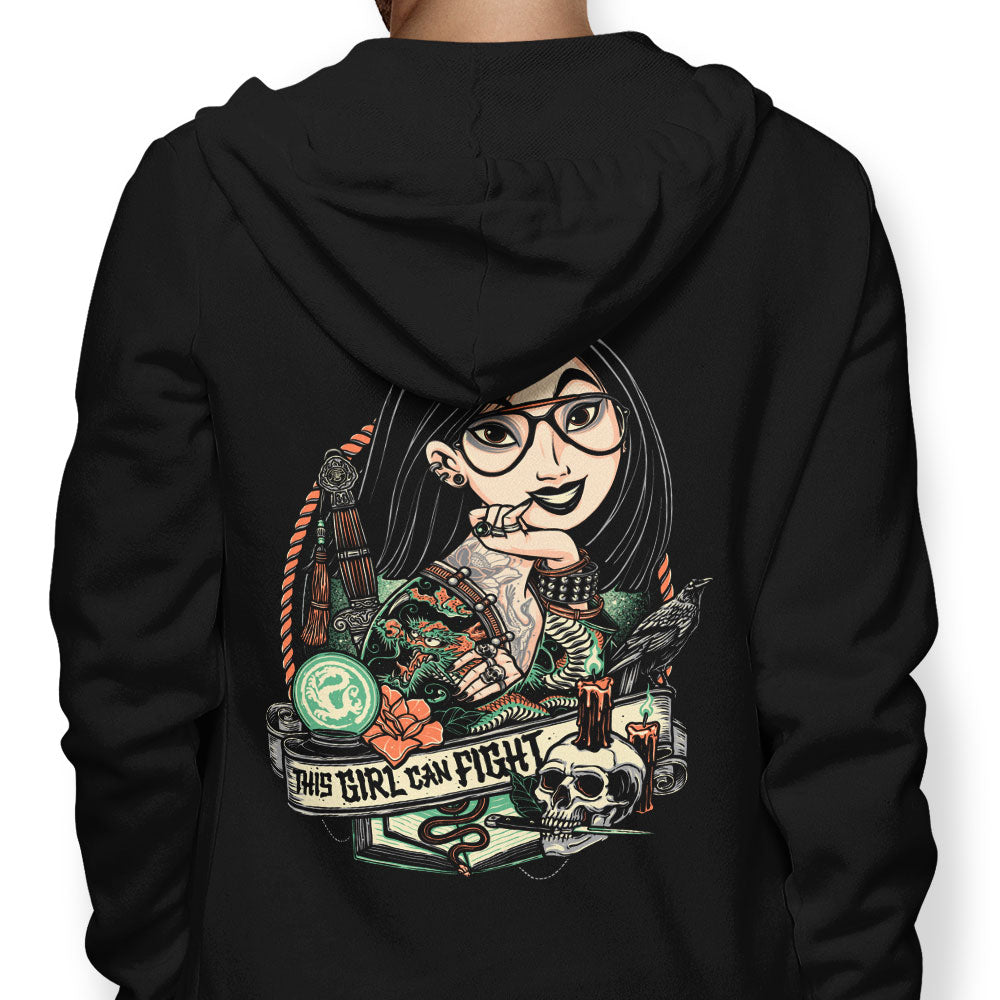 This Girl Can Fight - Adult & Kids T-Shirts, Sweatshirts & Hoodies apparel design preview 1