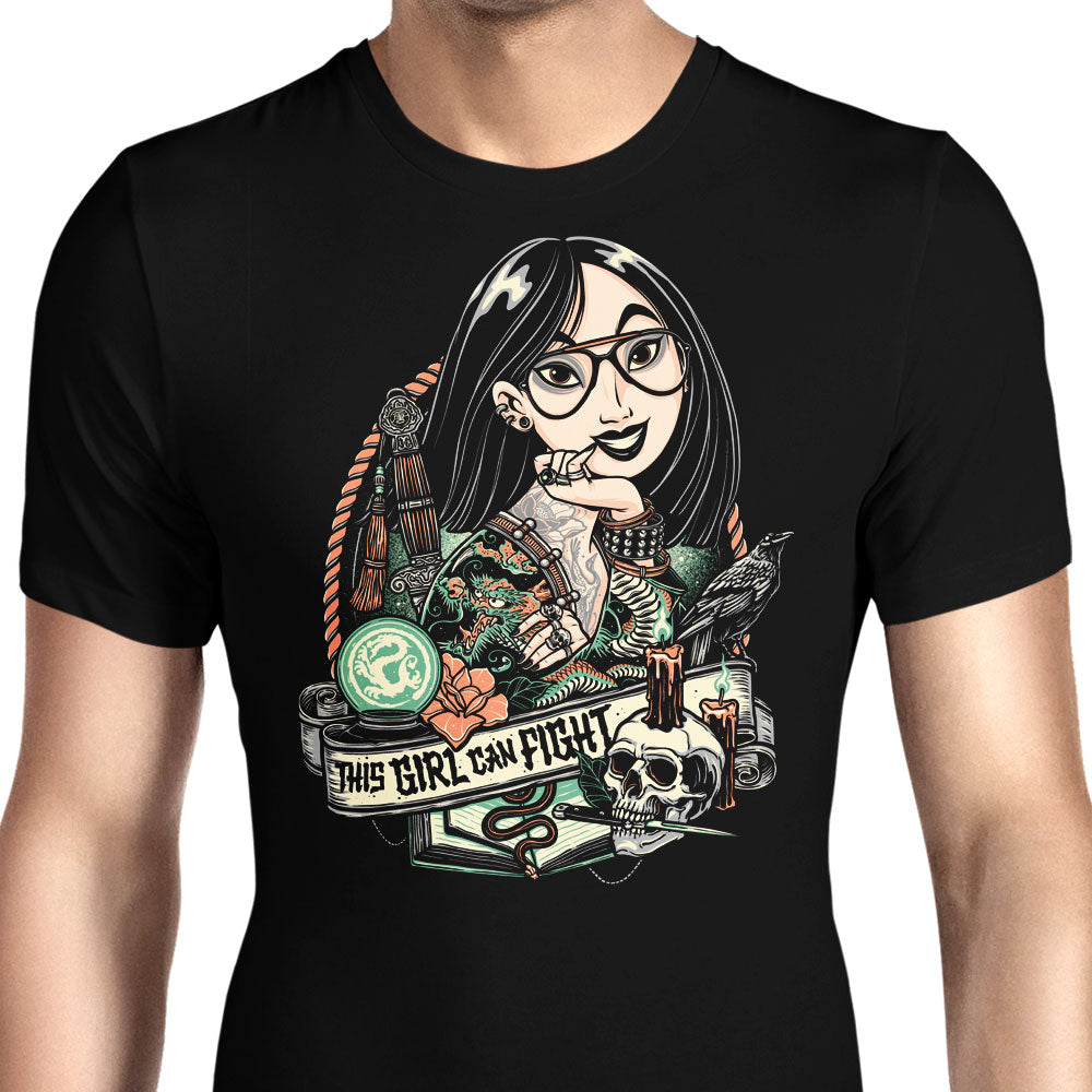 This Girl Can Fight Men's Apparel - Adult & Kids T-Shirts, Sweatshirts & Hoodies apparel design preview 1