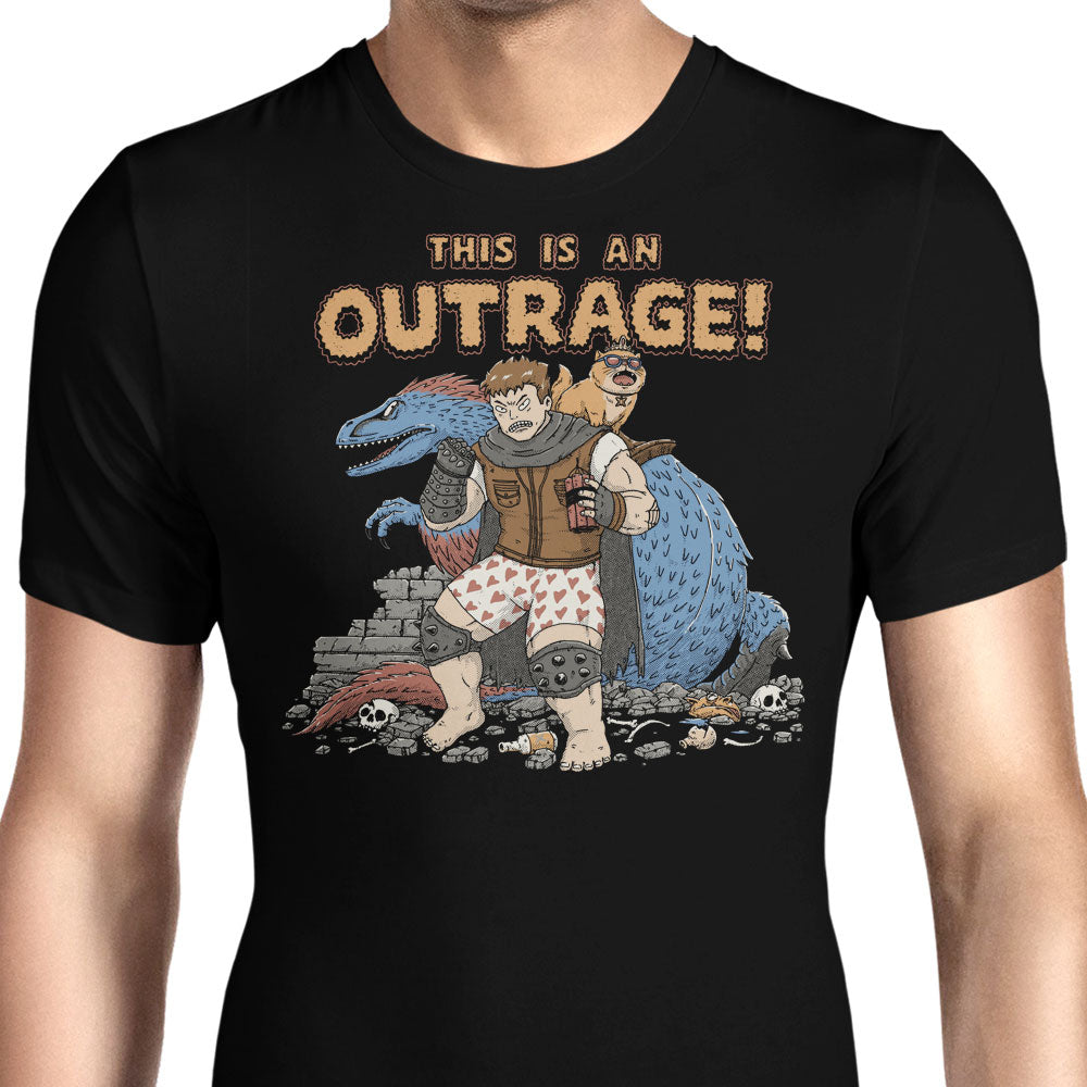 This is an Outrage Men's Apparel - Adult & Kids T-Shirts, Sweatshirts & Hoodies apparel design preview 1