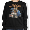 This is an Outrage - Adult & Kids T-Shirts, Sweatshirts & Hoodies apparel design preview 1