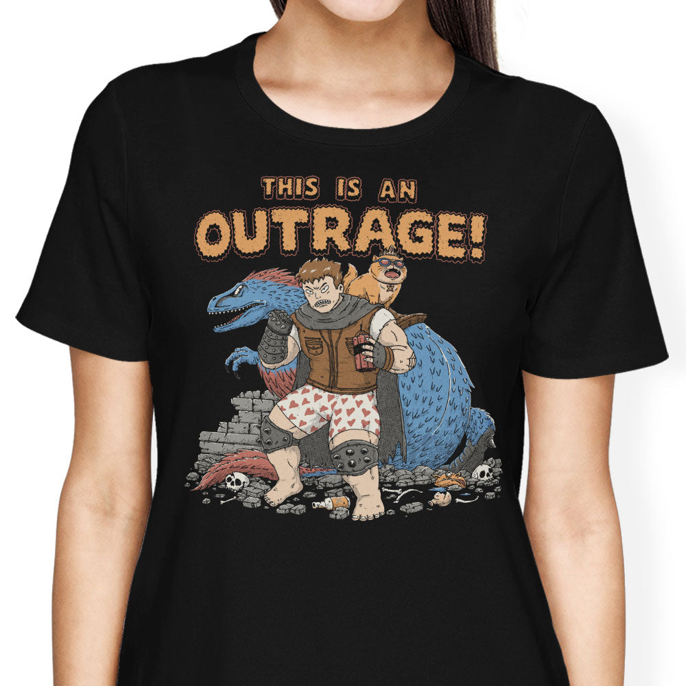This is an Outrage Women's Apparel - Adult & Kids T-Shirts, Sweatshirts & Hoodies apparel design preview 1