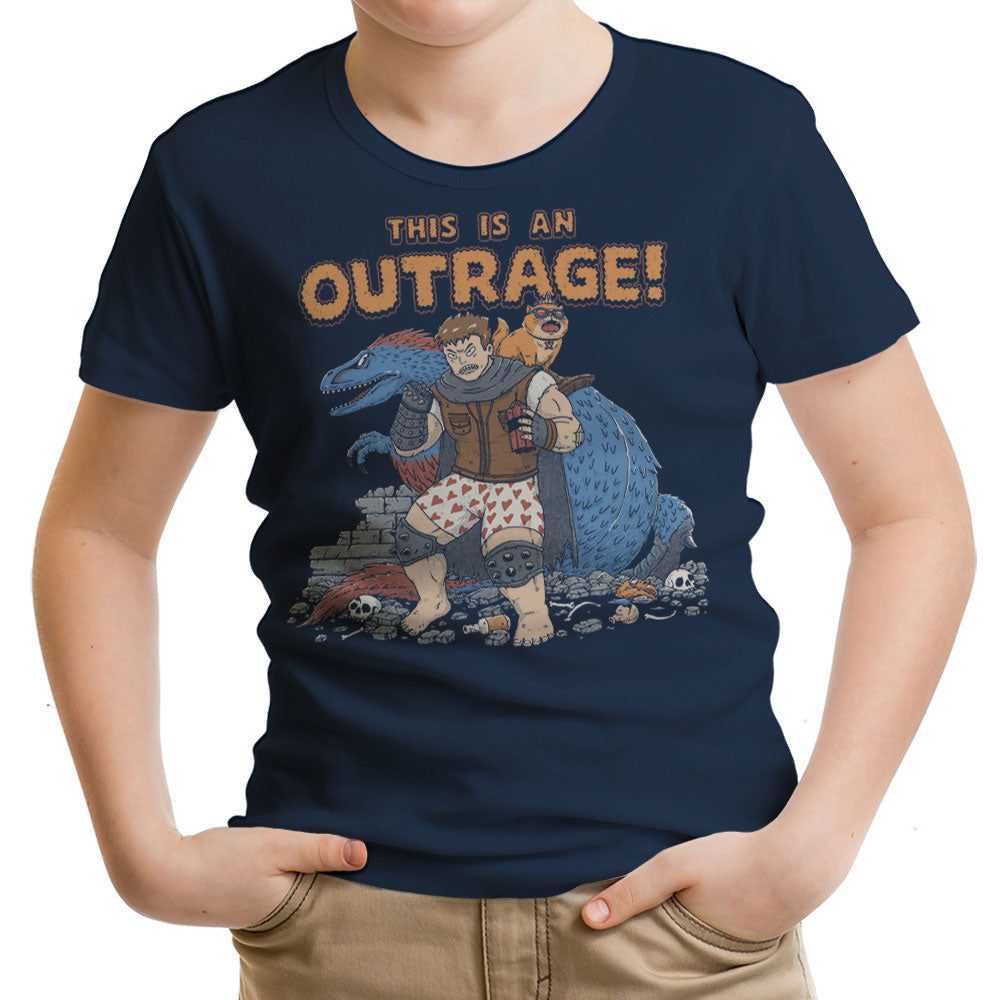 This is an Outrage Youth Apparel - Adult & Kids T-Shirts, Sweatshirts & Hoodies apparel design preview 2