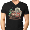 This is Festive Men's V-Neck - Adult & Kids T-Shirts, Sweatshirts & Hoodies apparel design preview 1