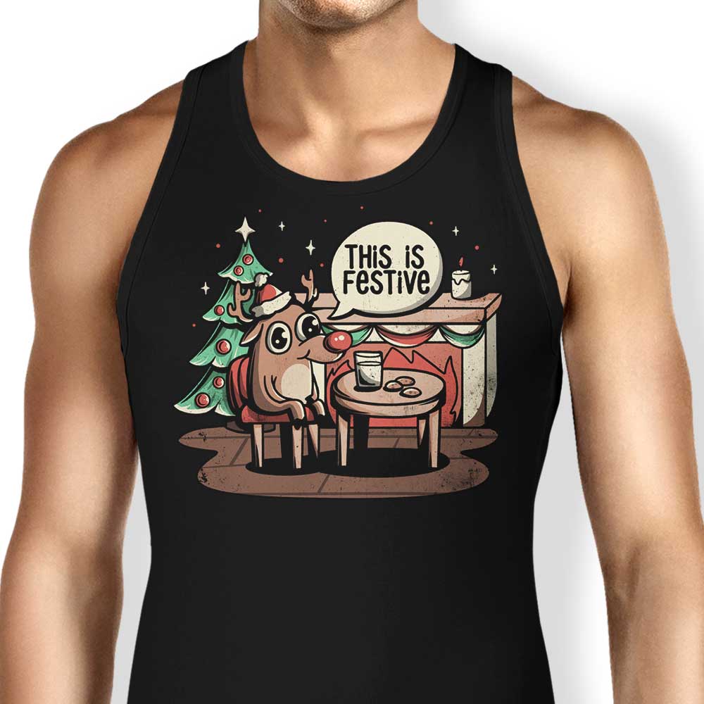 This is Festive Tank Top - Adult & Kids T-Shirts, Sweatshirts & Hoodies apparel design preview 1