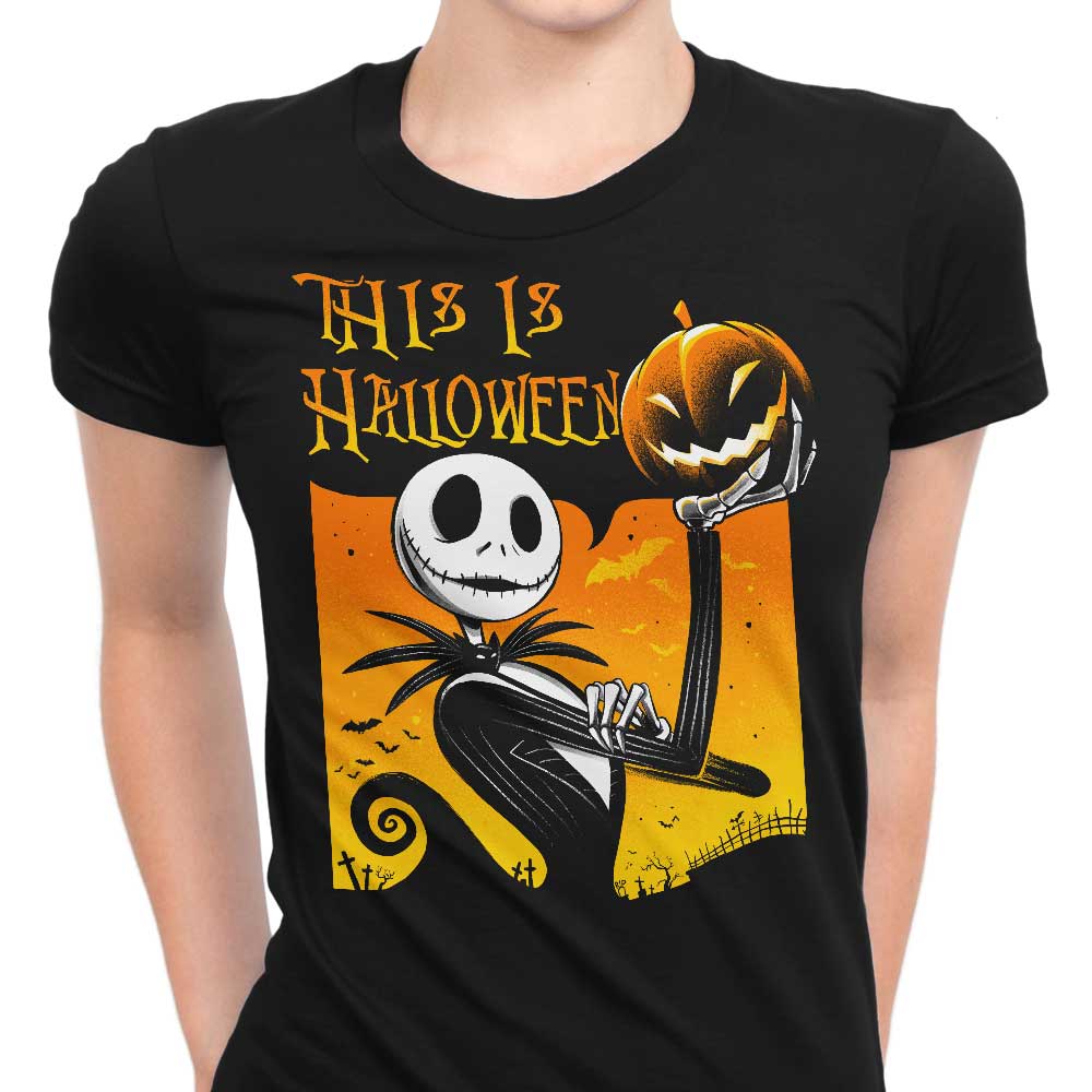 This is Halloween Women's Apparel - Adult & Kids T-Shirts, Sweatshirts & Hoodies apparel design preview 1