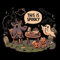 This is Spooky Coasters - Adult & Kids T-Shirts, Sweatshirts & Hoodies apparel design preview 1