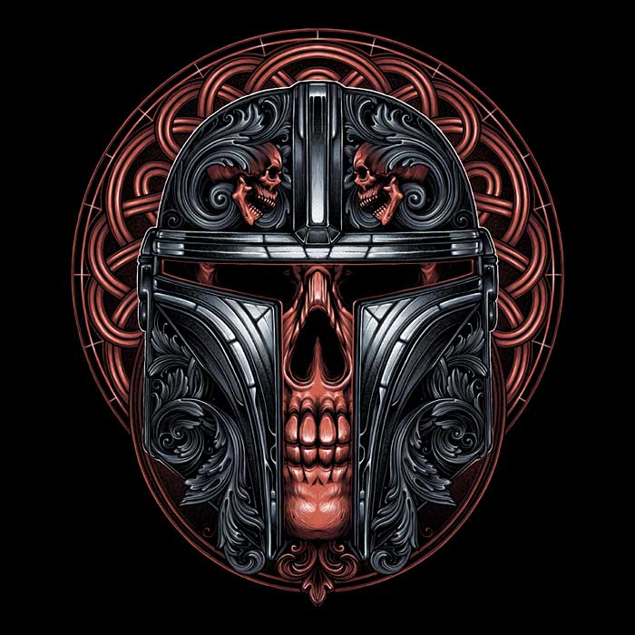 This is the Skull Men's Apparel - Adult & Kids T-Shirts, Sweatshirts & Hoodies apparel design preview 2