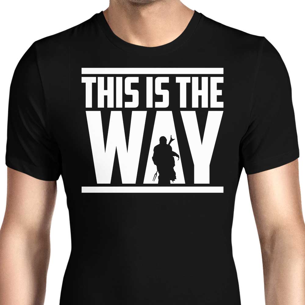 This is the Way Men's Apparel - Adult & Kids T-Shirts, Sweatshirts & Hoodies apparel design preview 1