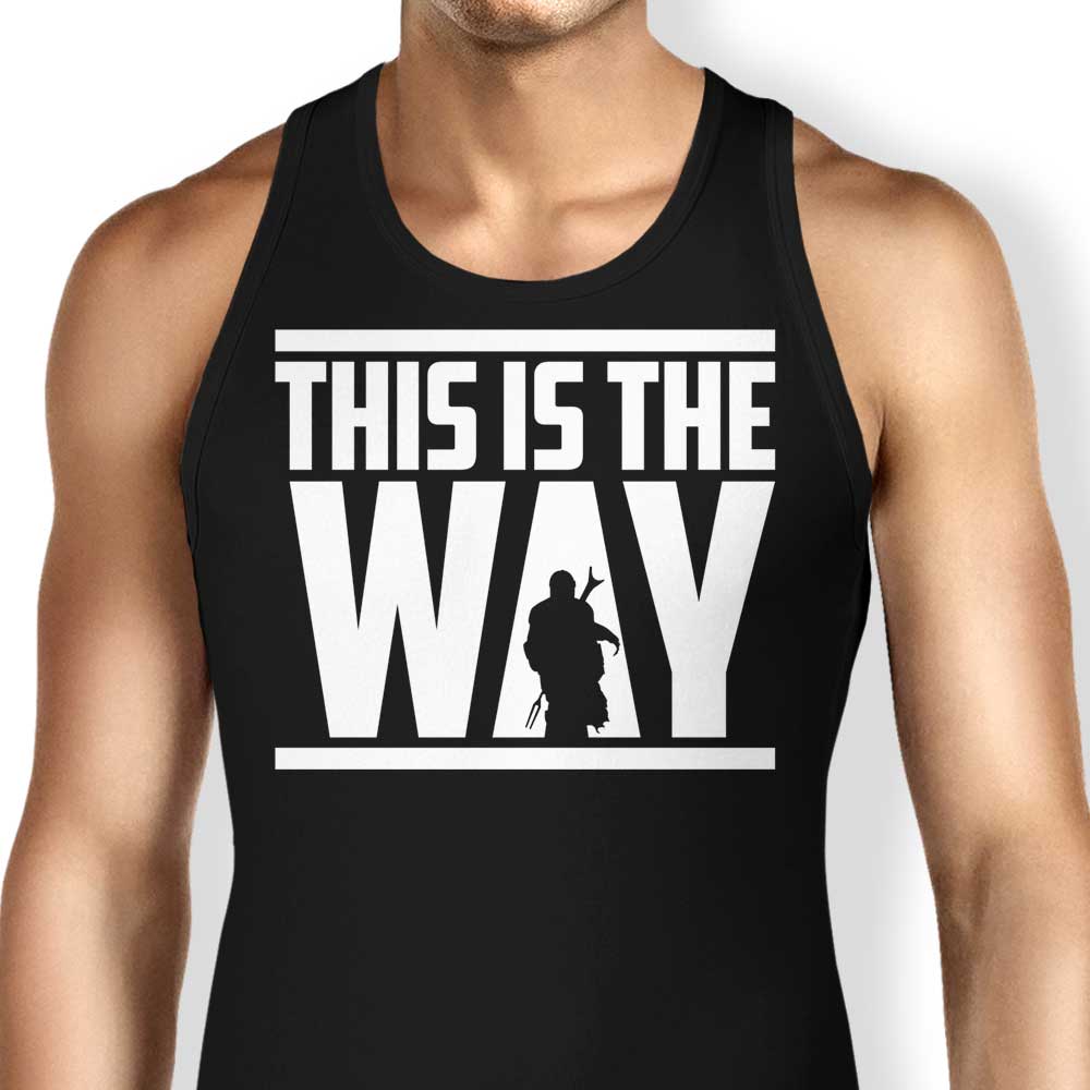 This is the Way Tank Top - Adult & Kids T-Shirts, Sweatshirts & Hoodies apparel design preview 1