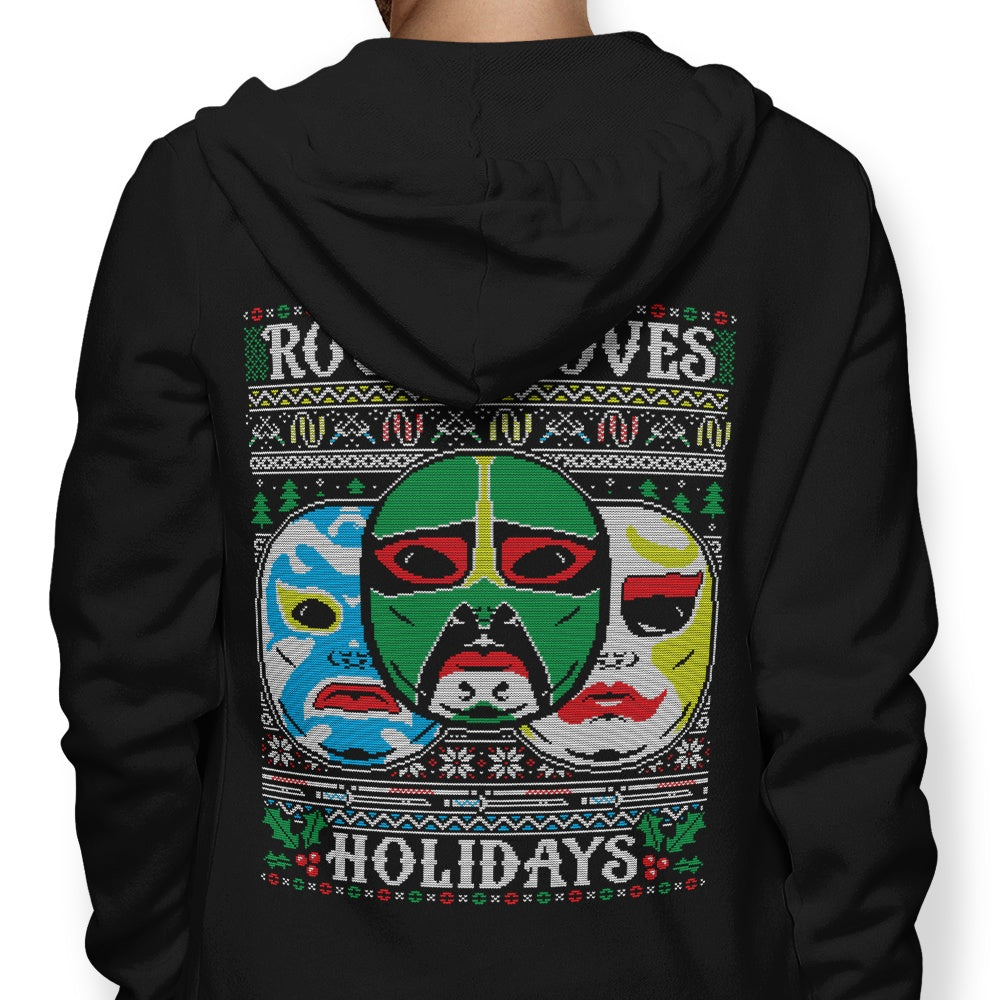 Three Ninja Holidays - Adult & Kids T-Shirts, Sweatshirts & Hoodies apparel design preview 1