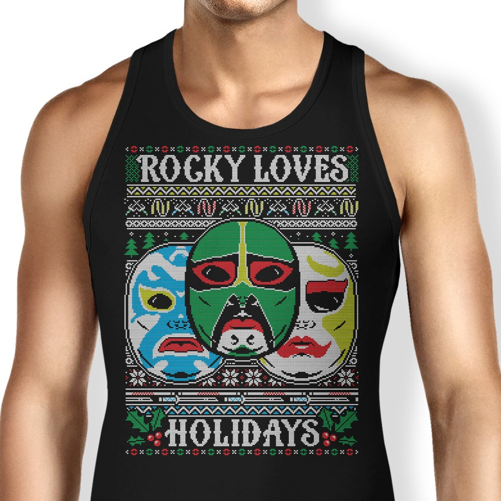Three Ninja Holidays Tank Top - Adult & Kids T-Shirts, Sweatshirts & Hoodies apparel design preview 1