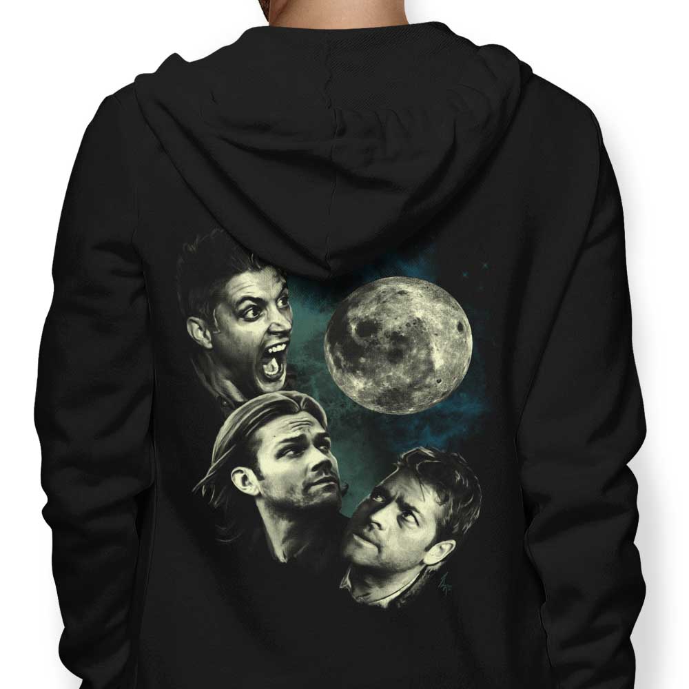Three Super Moon - Adult & Kids T-Shirts, Sweatshirts & Hoodies apparel design preview 1