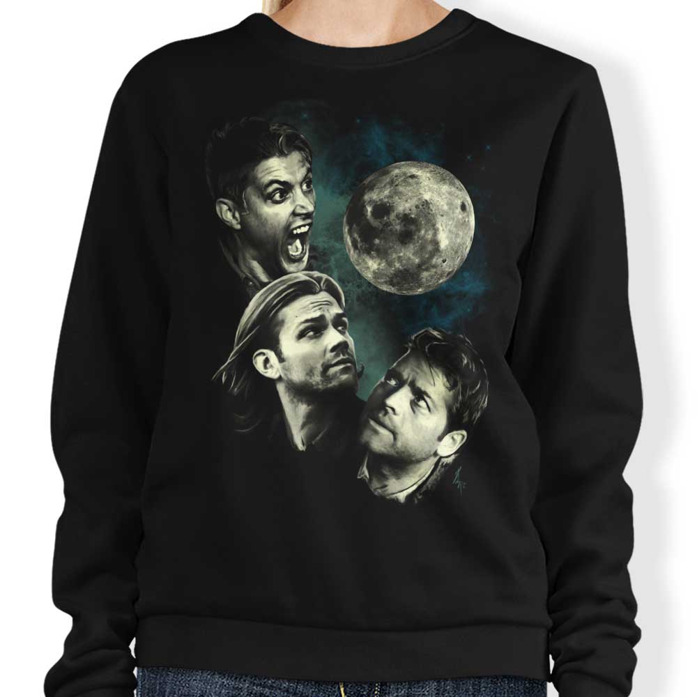 Three Super Moon - Adult & Kids T-Shirts, Sweatshirts & Hoodies apparel design preview 1