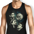 Three Super Moon Tank Top - Adult & Kids T-Shirts, Sweatshirts & Hoodies apparel design preview 1