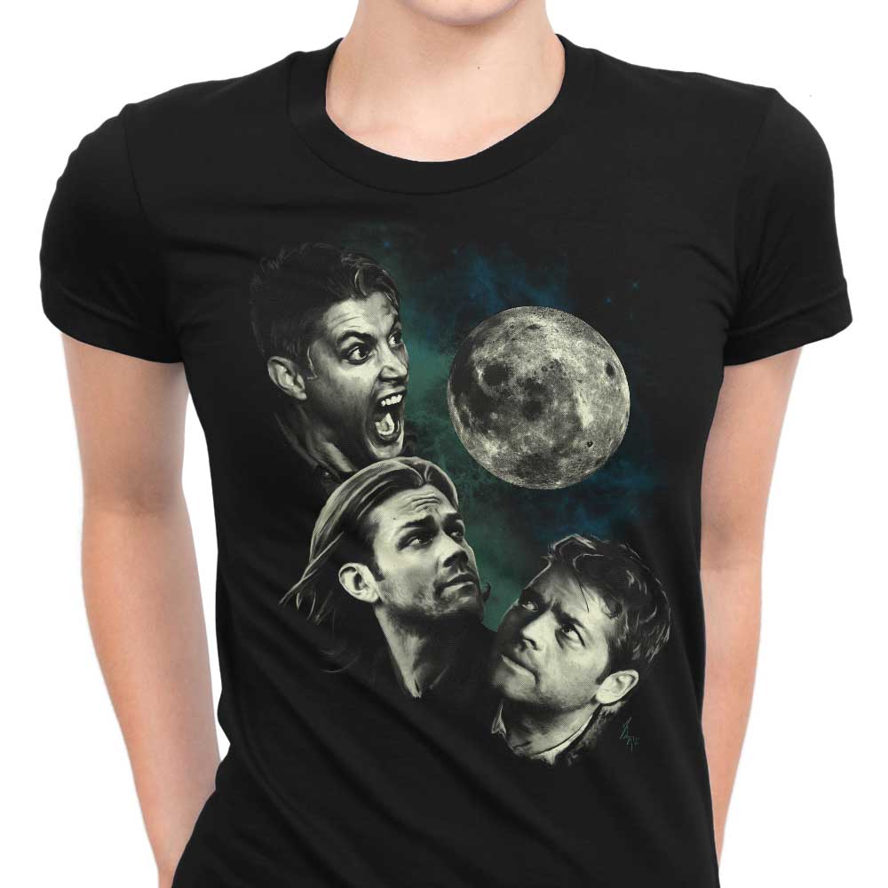 Three Super Moon Women's Apparel - Adult & Kids T-Shirts, Sweatshirts & Hoodies apparel design preview 1