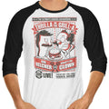 Thrilla in the Grill-a 3/4 Sleeve Raglan - Adult & Kids T-Shirts, Sweatshirts & Hoodies apparel design preview 1