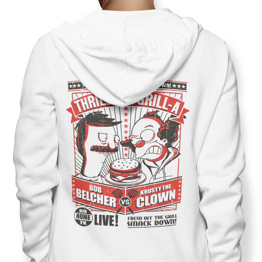Thrilla in the Grill-a - Adult & Kids T-Shirts, Sweatshirts & Hoodies apparel design preview 1