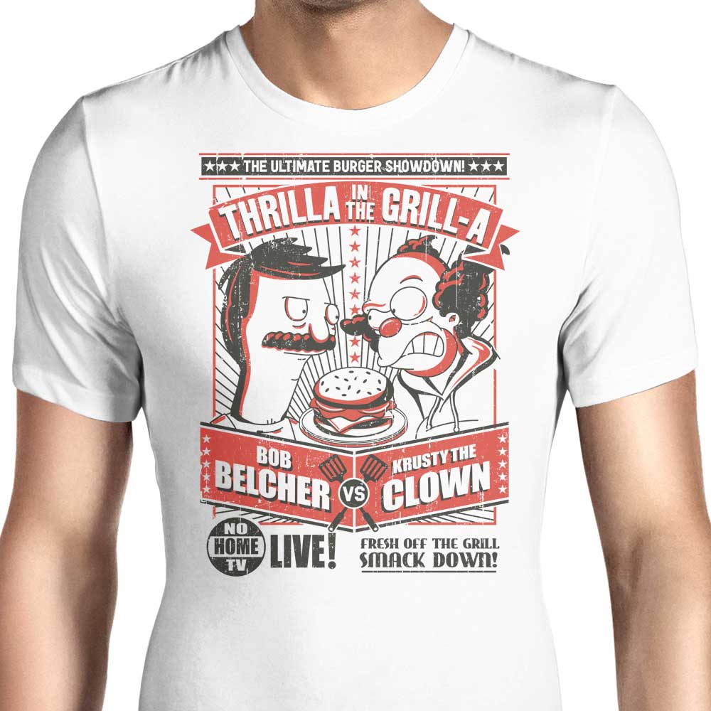 Thrilla in the Grill-a Men's Apparel - Adult & Kids T-Shirts, Sweatshirts & Hoodies apparel design preview 1