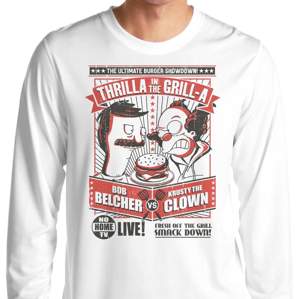 Thrilla in the Grill-a - Adult & Kids T-Shirts, Sweatshirts & Hoodies apparel design preview 1