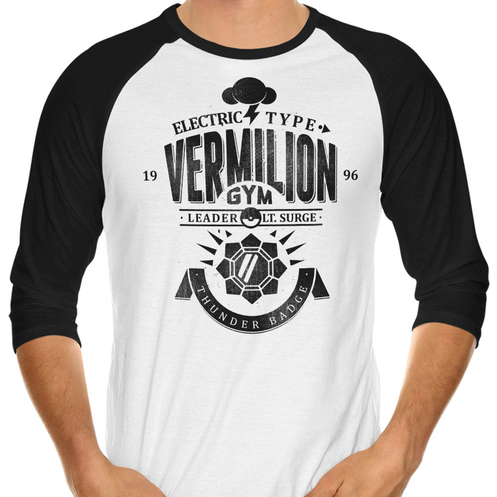 Thunder Badge 3/4 Sleeve Raglan - Adult & Kids T-Shirts, Sweatshirts & Hoodies apparel design preview 1