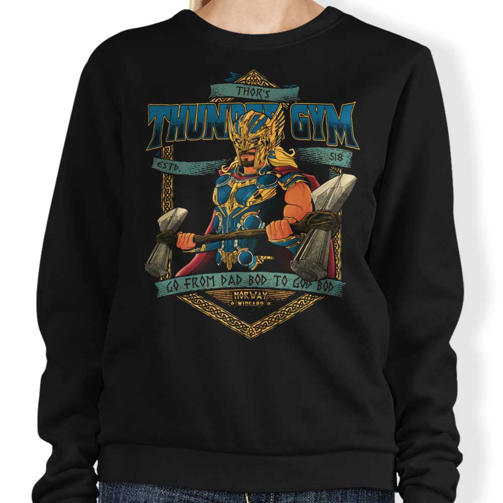 Thunder Gym - Adult & Kids T-Shirts, Sweatshirts & Hoodies apparel design preview 1