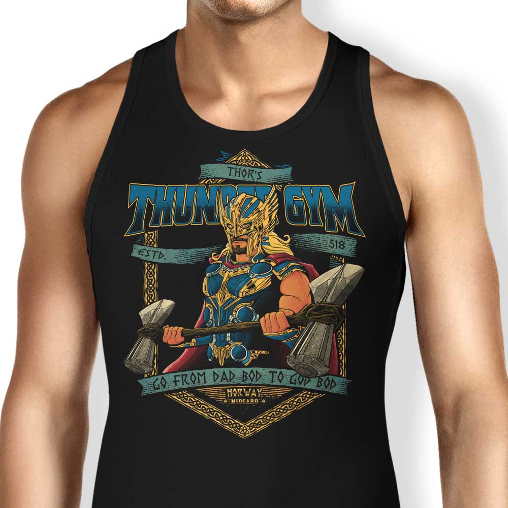Thunder Gym Tank Top - Adult & Kids T-Shirts, Sweatshirts & Hoodies apparel design preview 1