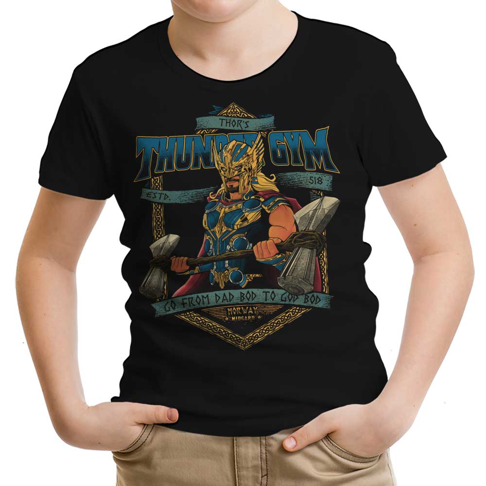 Thunder Gym Youth Apparel - Adult & Kids T-Shirts, Sweatshirts & Hoodies apparel design preview 1