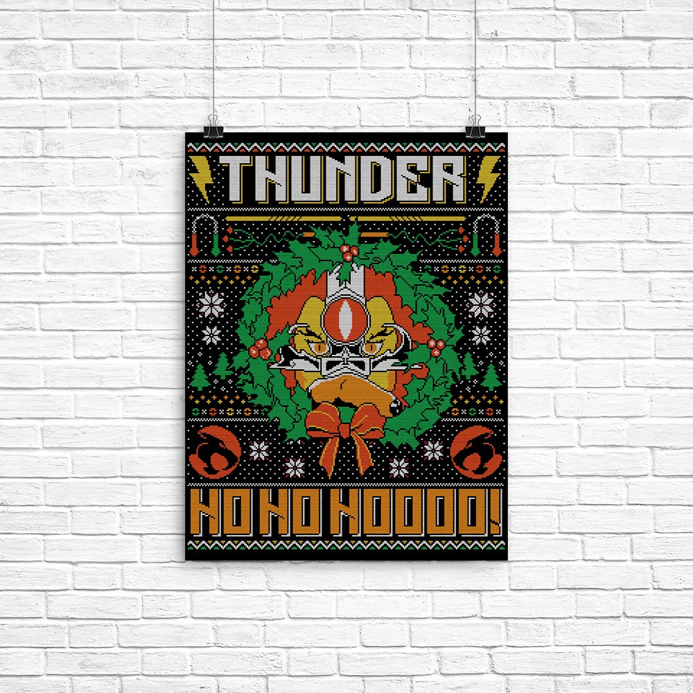 Thunder Ho, Poster - Adult & Kids T-Shirts, Sweatshirts & Hoodies apparel design preview 1