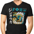 Thunder Incarnate Men's V-Neck - Adult & Kids T-Shirts, Sweatshirts & Hoodies apparel design preview 1