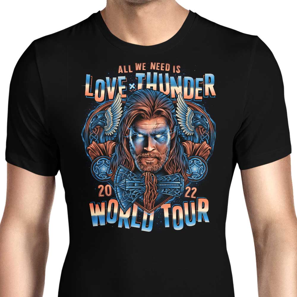 Thunder World Tour Men's Apparel - Adult & Kids T-Shirts, Sweatshirts & Hoodies apparel design preview 1