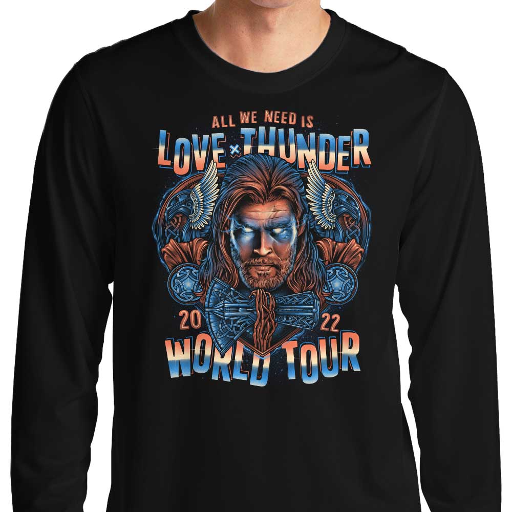 Thunder World Tour - Adult & Kids T-Shirts, Sweatshirts & Hoodies apparel design preview 1