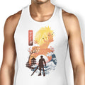 Tidus Ukiyo-e Tank Top - Adult & Kids T-Shirts, Sweatshirts & Hoodies apparel design preview 1