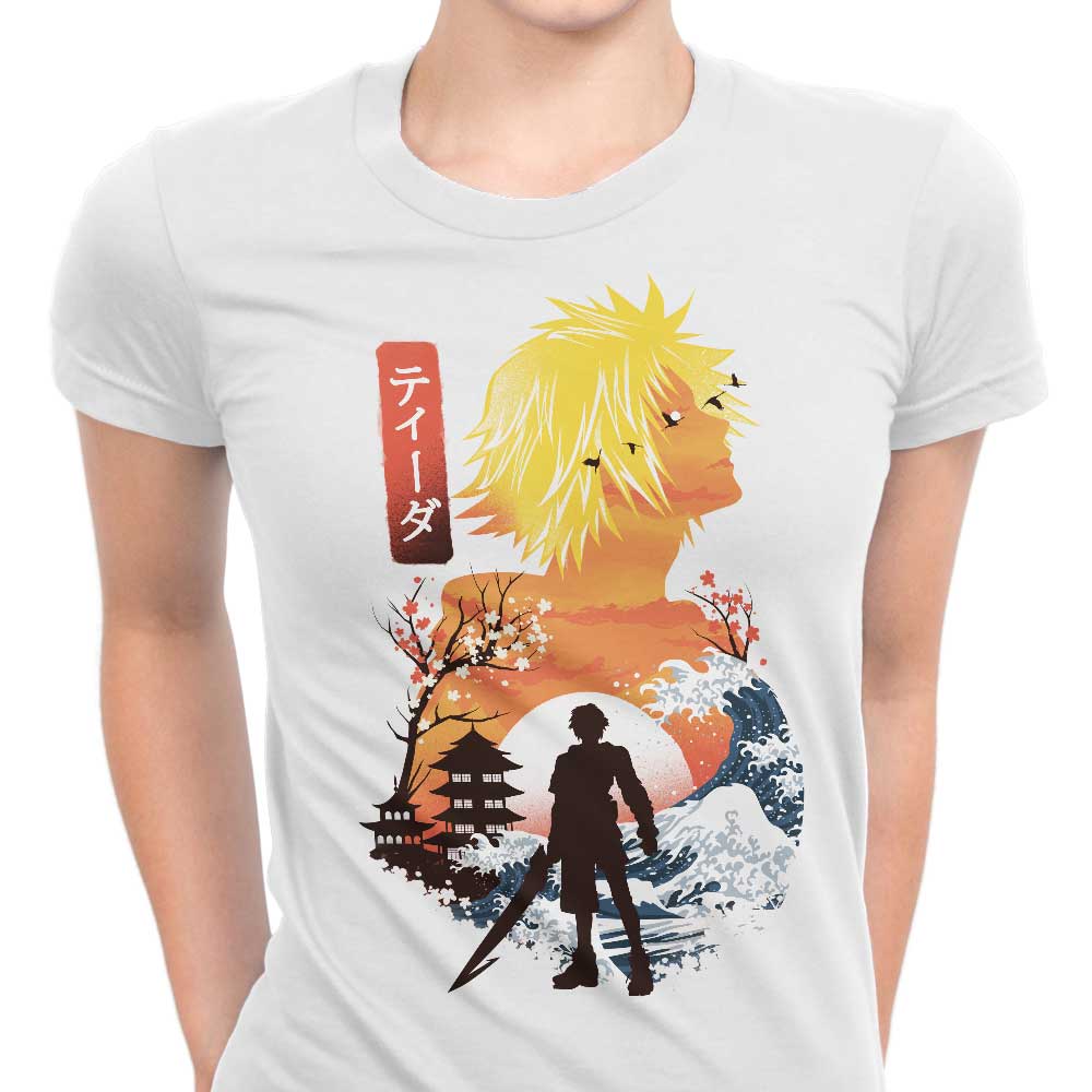 Tidus Ukiyo-e Women's Apparel - Adult & Kids T-Shirts, Sweatshirts & Hoodies apparel design preview 1
