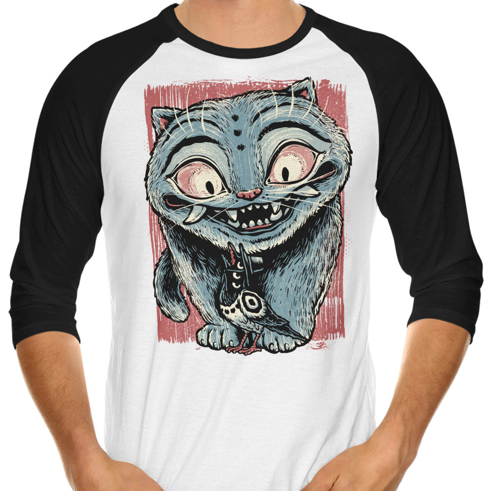 Tiger and Crow Duo 3/4 Sleeve Raglan - Adult & Kids T-Shirts, Sweatshirts & Hoodies apparel design preview 1