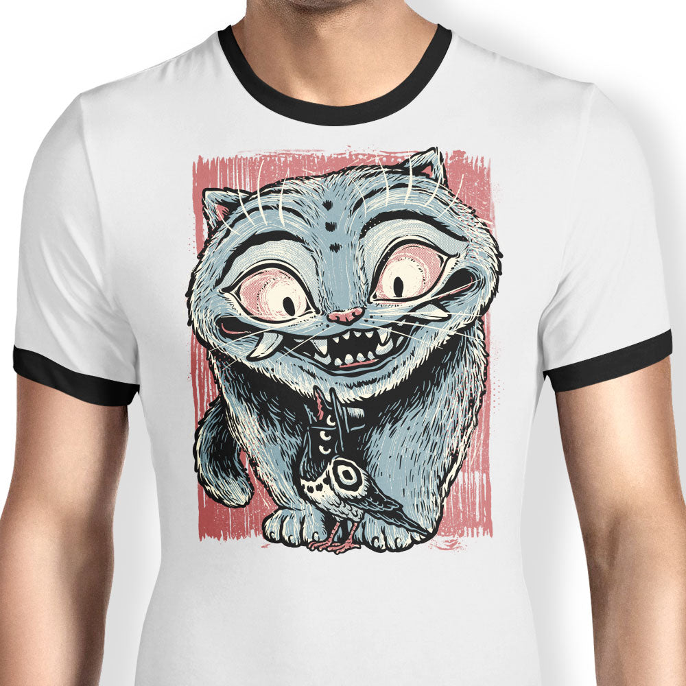 Tiger and Crow Duo Ringer - Adult & Kids T-Shirts, Sweatshirts & Hoodies apparel design preview 1