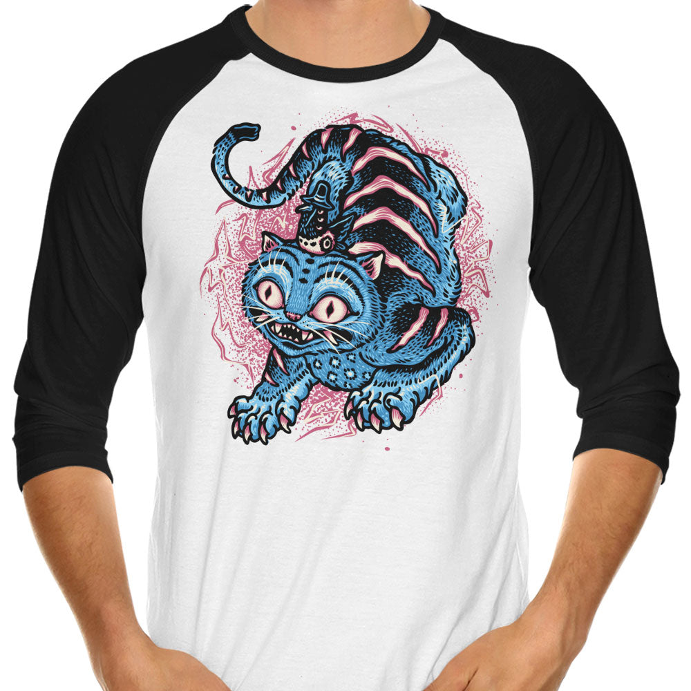 Tiger Companion 3/4 Sleeve Raglan - Adult & Kids T-Shirts, Sweatshirts & Hoodies apparel design preview 1