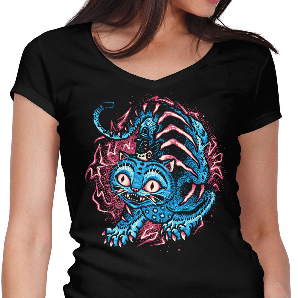 Tiger Companion Women's V-Neck - Adult & Kids T-Shirts, Sweatshirts & Hoodies apparel design preview 1