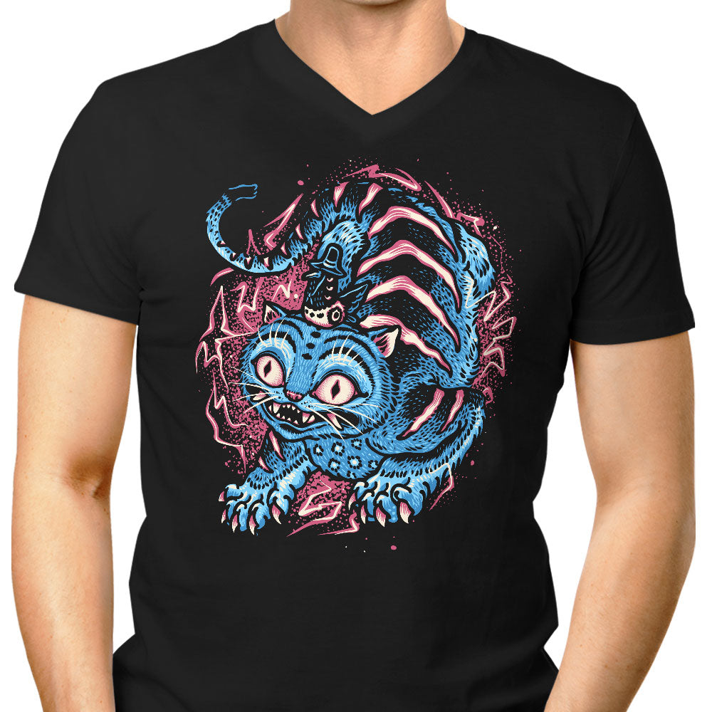 Tiger Companion Men's V-Neck - Adult & Kids T-Shirts, Sweatshirts & Hoodies apparel design preview 1