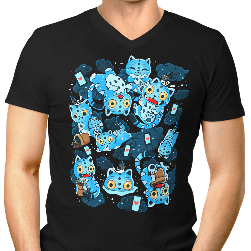 Tiger Magic Men's V-Neck - Adult & Kids T-Shirts, Sweatshirts & Hoodies apparel design preview 1