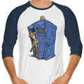 Tigger on the Inside 3/4 Sleeve Raglan - Adult & Kids T-Shirts, Sweatshirts & Hoodies apparel design preview 1