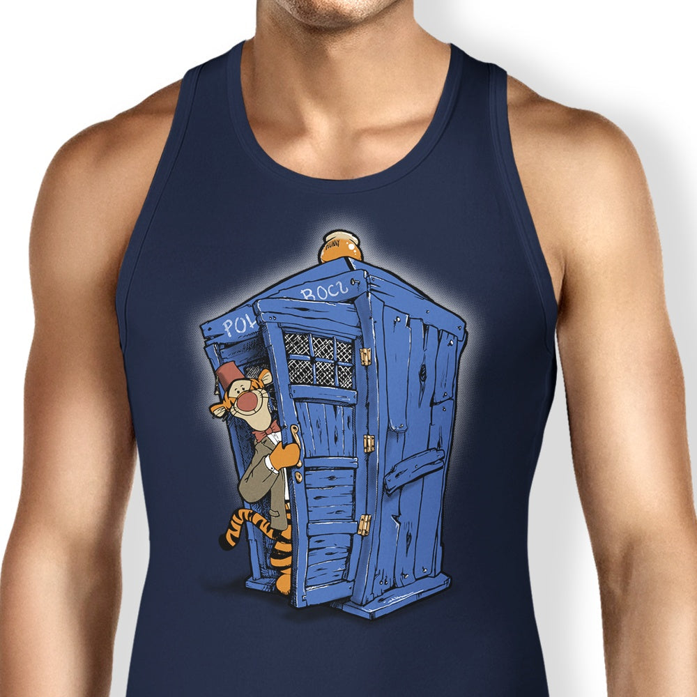Tigger on the Inside Tank Top - Adult & Kids T-Shirts, Sweatshirts & Hoodies apparel design preview 1