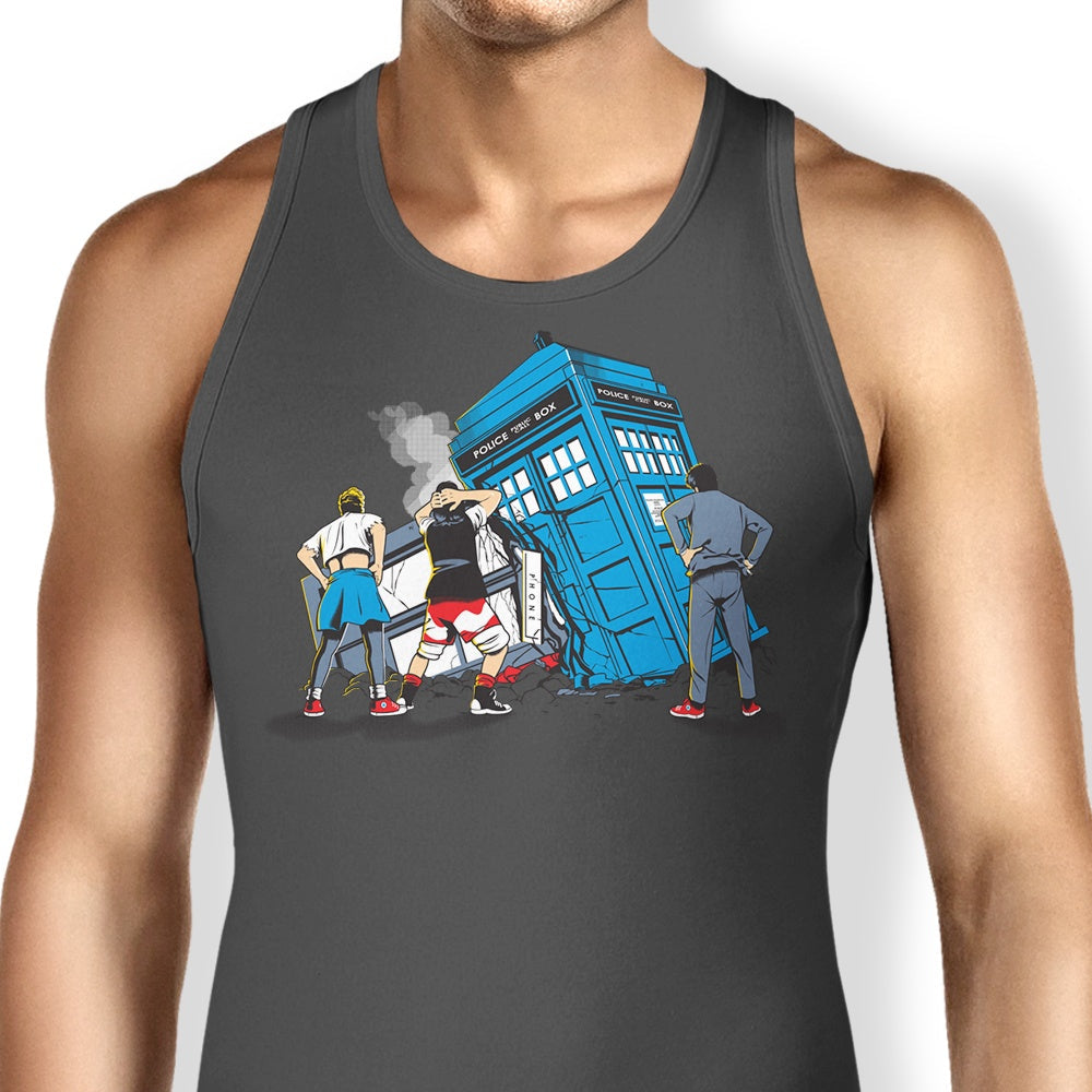 Time Crash Tank Top - Adult & Kids T-Shirts, Sweatshirts & Hoodies apparel design preview 1