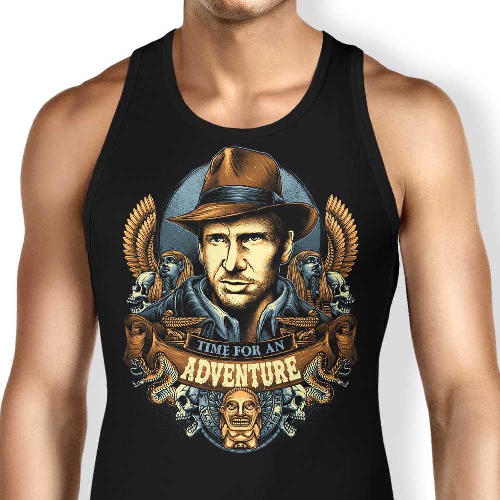 Time for an Adventure Tank Top - Adult & Kids T-Shirts, Sweatshirts & Hoodies apparel design preview 1