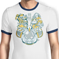 Time Force Ringer - Adult & Kids T-Shirts, Sweatshirts & Hoodies apparel design preview 1