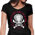 Time to Bleed Women's V-Neck - Adult & Kids T-Shirts, Sweatshirts & Hoodies apparel design preview 1