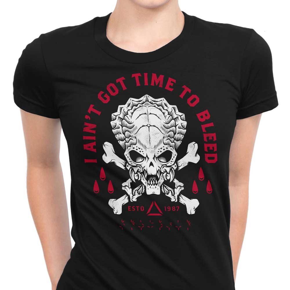 Time to Bleed Women's Apparel - Adult & Kids T-Shirts, Sweatshirts & Hoodies apparel design preview 1